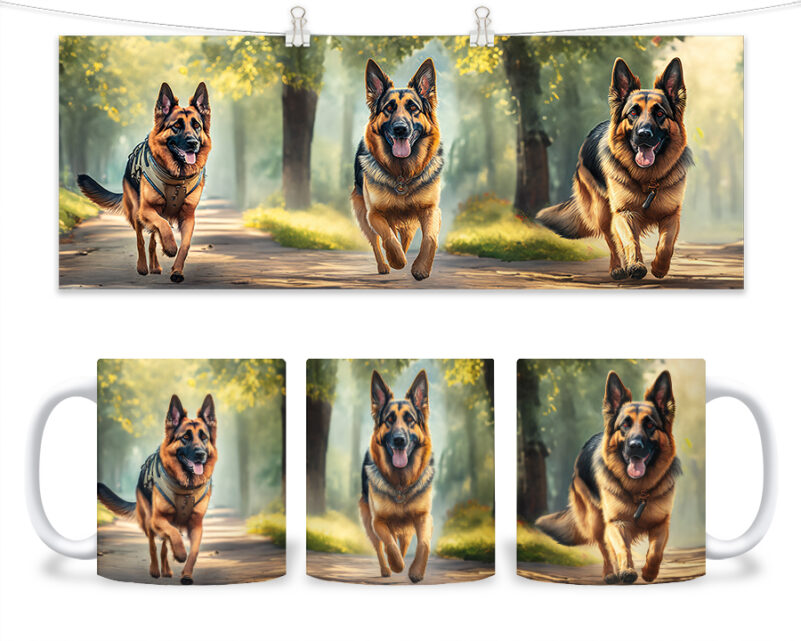 Kubek - Owczarek niemiecki