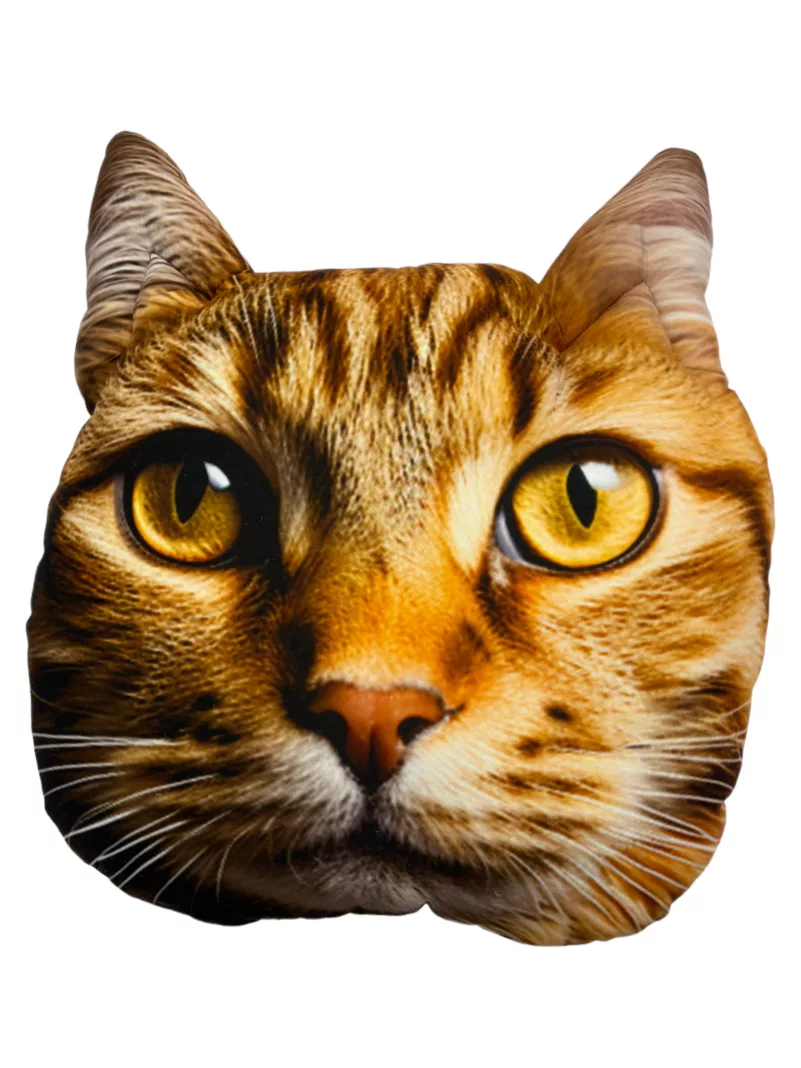 Poduszka 3D - Złoty kot