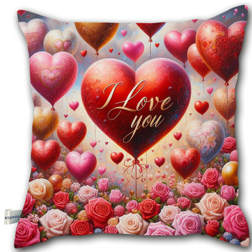 Poduszka walentynkowa