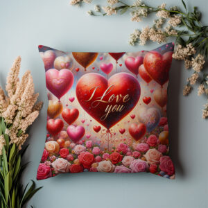 Poduszka walentynkowa