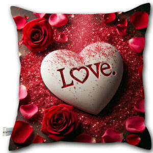 Poduszka na walentynki