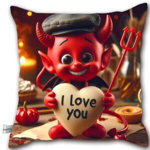 Poduszka na walentynki