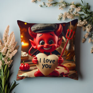 Poduszka na walentynki
