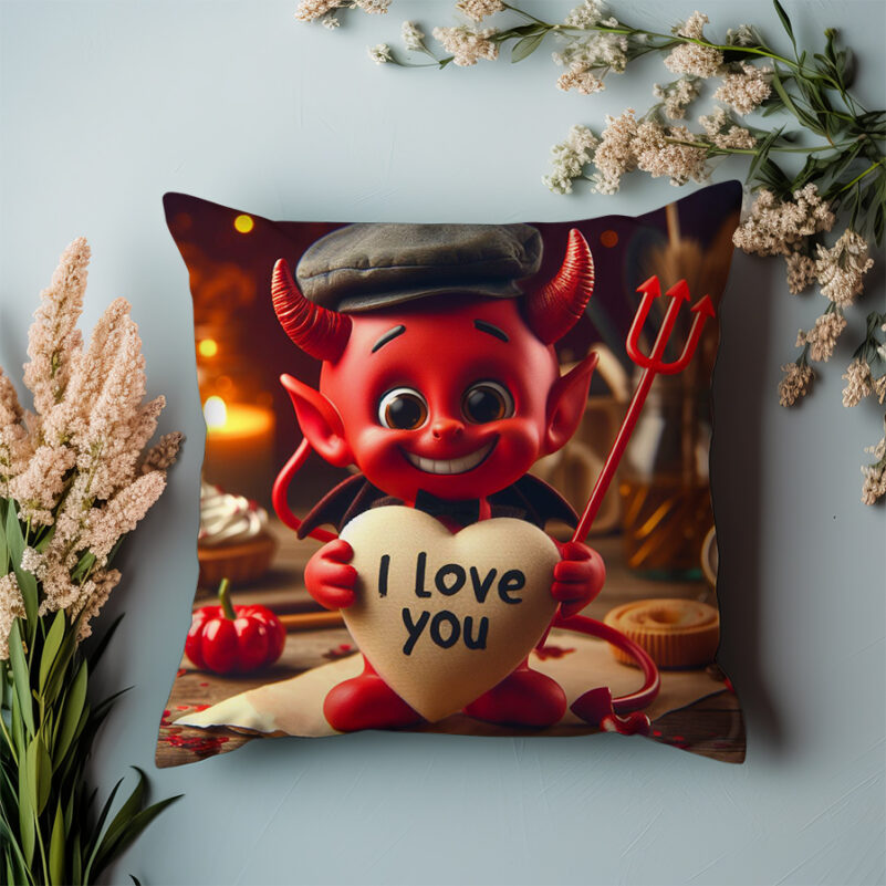 Poduszka na walentynki