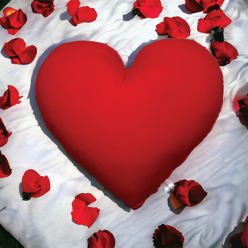 Poduszka na walentynki