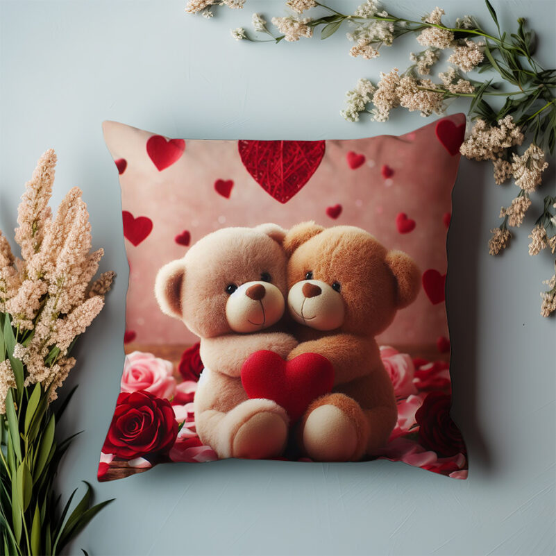 Poduszka na walentynki