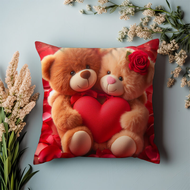 Poduszka na walentynki