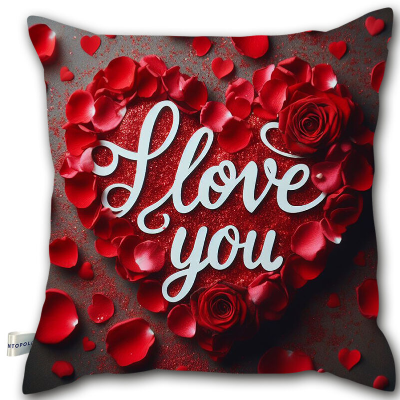Poduszka na walentynki