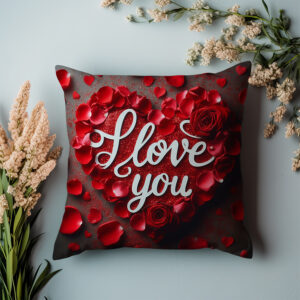 Poduszka na walentynki