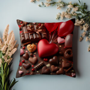 Poduszka na walentynki