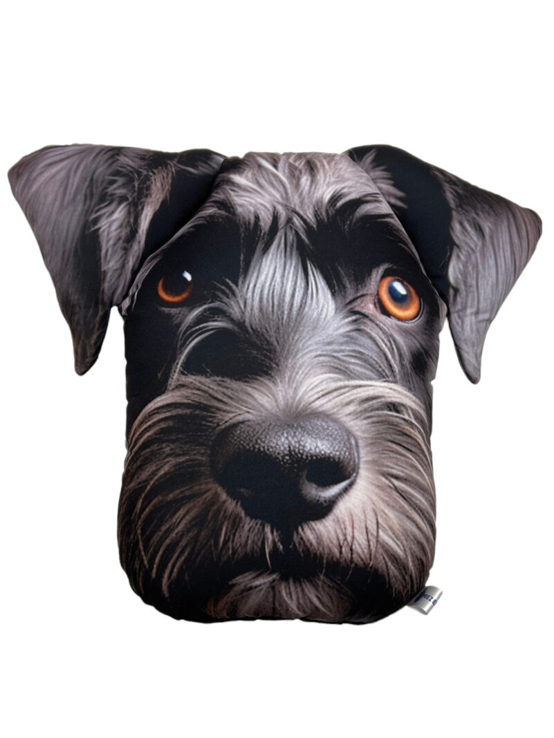 Sznaucer Poduszka 3D