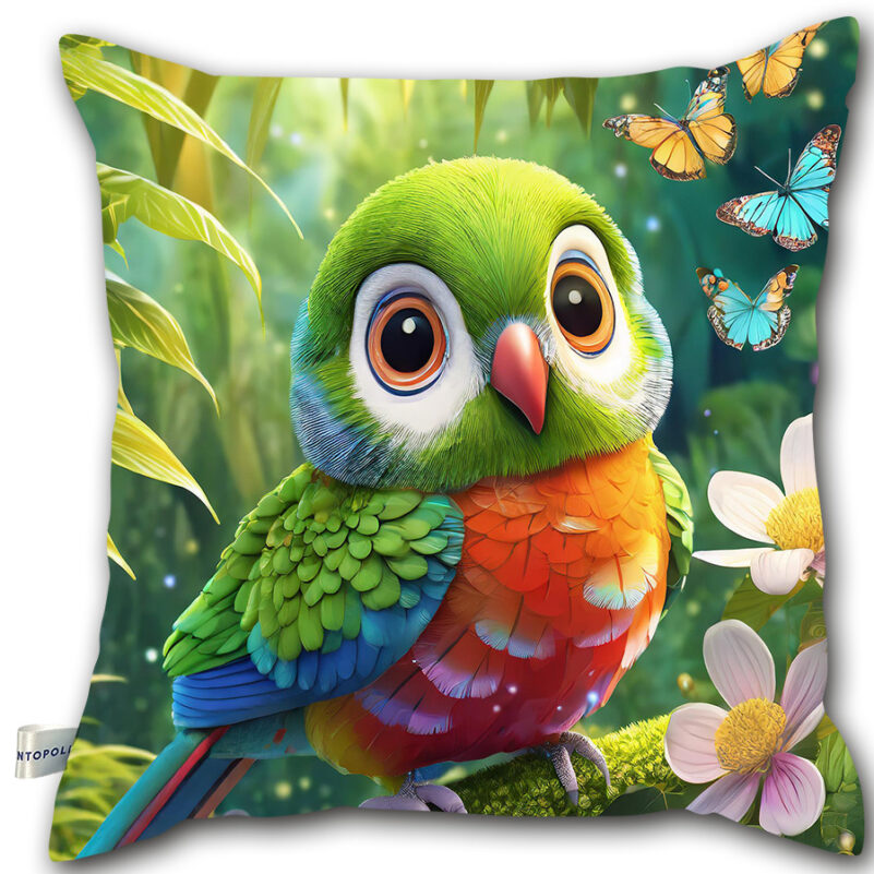 Poduszka - Papuga słodka