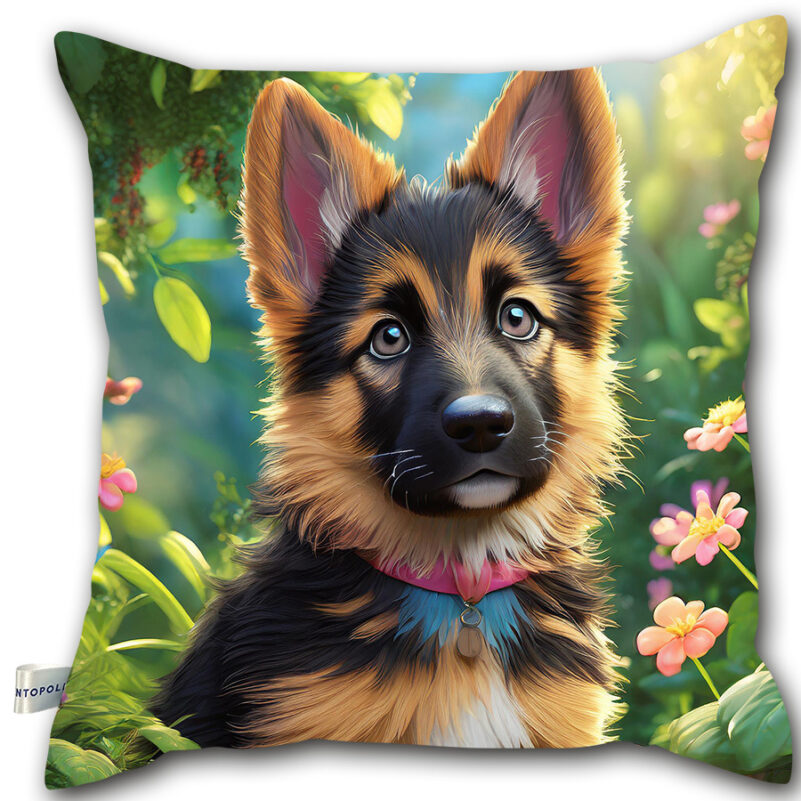 Poduszka - Owczarek Niemiecki słodki