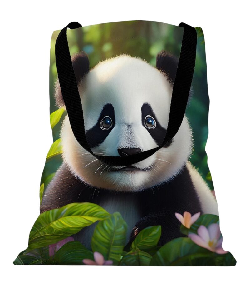 Torba zakupowa - Słodka Panda 1