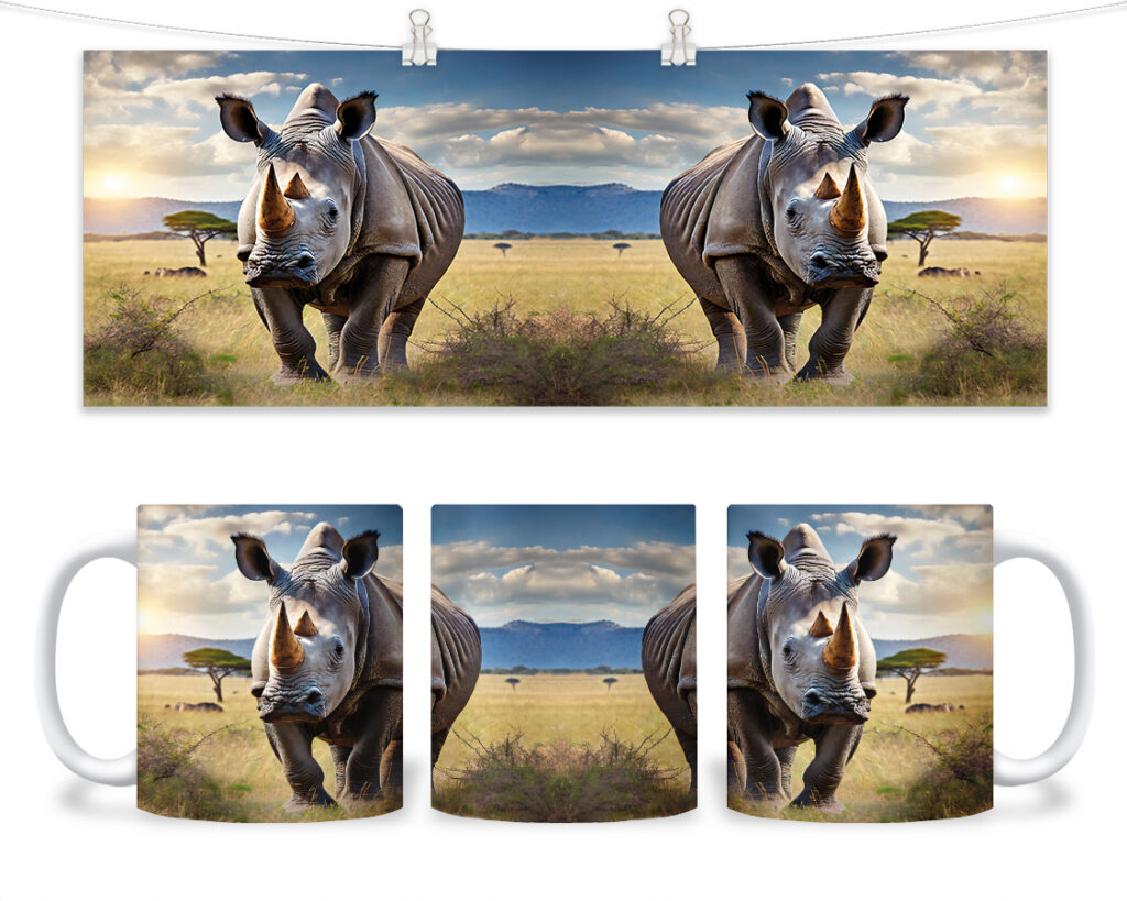 Kubek - 122 - Nosorożec