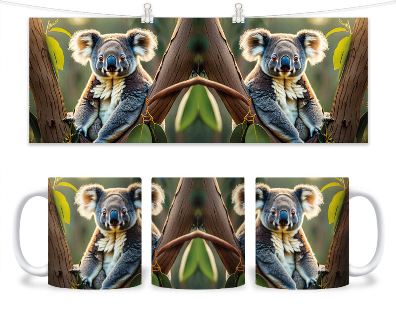 Kubek - 124 - Koala na drzewie