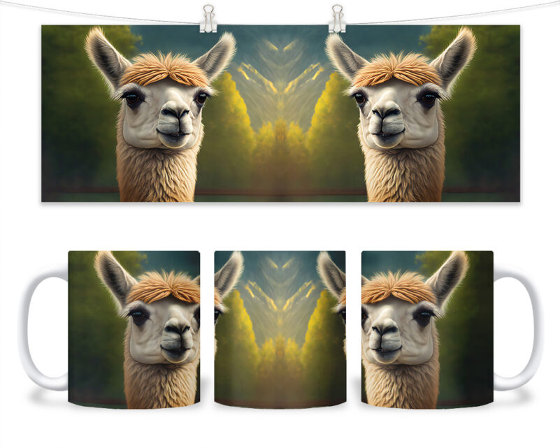 Kubek - 127 - Lama głowa