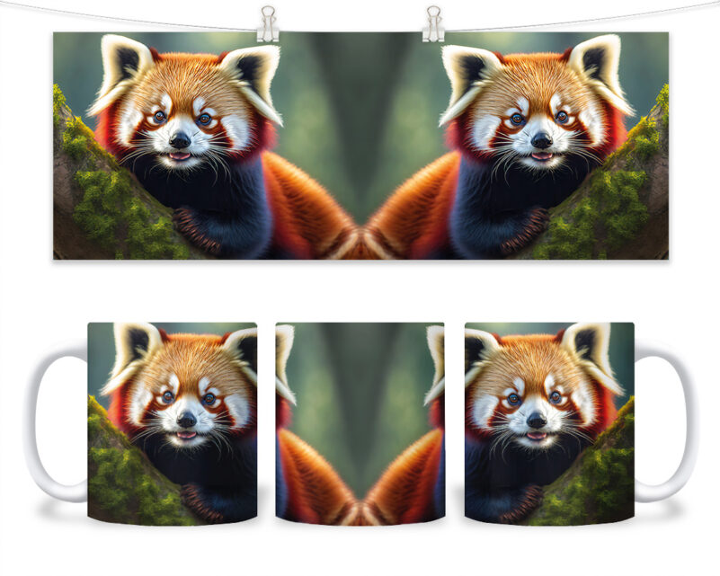 Kubek - 133 - Panda czerwona