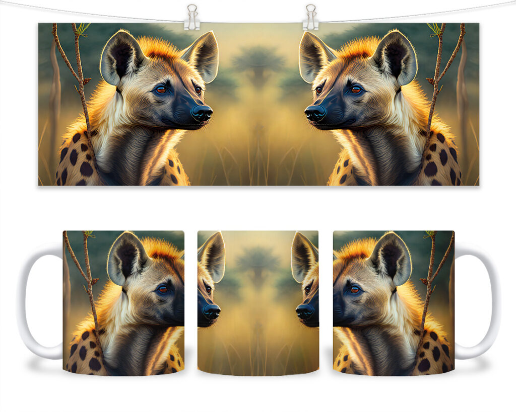 Kubek - 140 - Hiena głowa