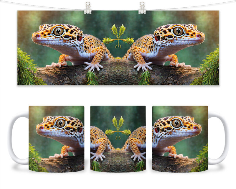 Kubek - 190 - Gekon lamparci