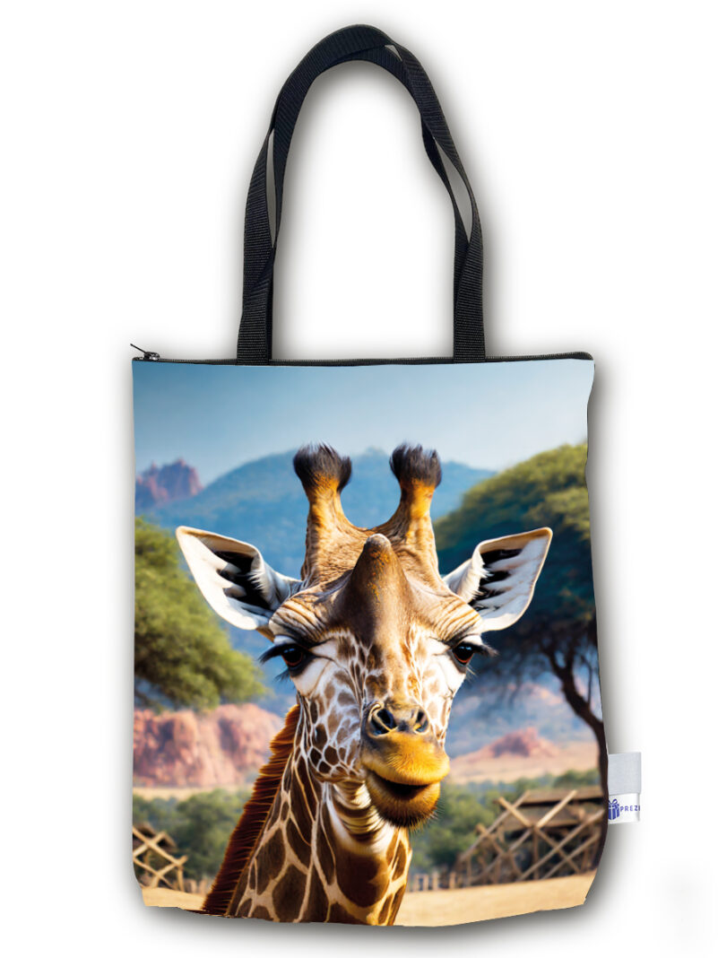 TP019 - Torba PREMIUM - Żyrafa głowa