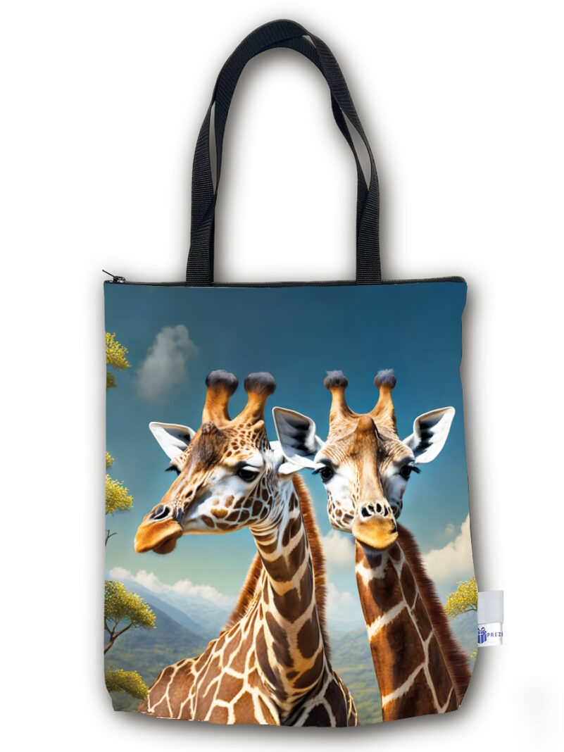 TP020 - Torba PREMIUM - Dwie żyrafy