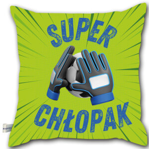 Poduszka - Niebieskie rękawice 2