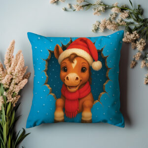 Święta Bożego Narodzenia - Poduszka - Konik