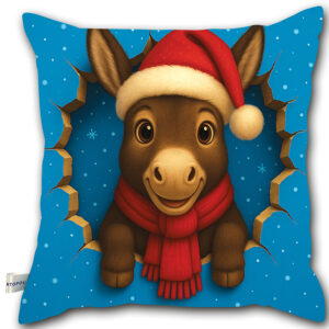 Święta Bożego Narodzenia - Poduszka - Osioł